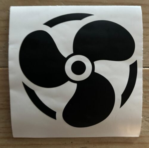 boegschroef sticker 3 boegschroef sticker 3